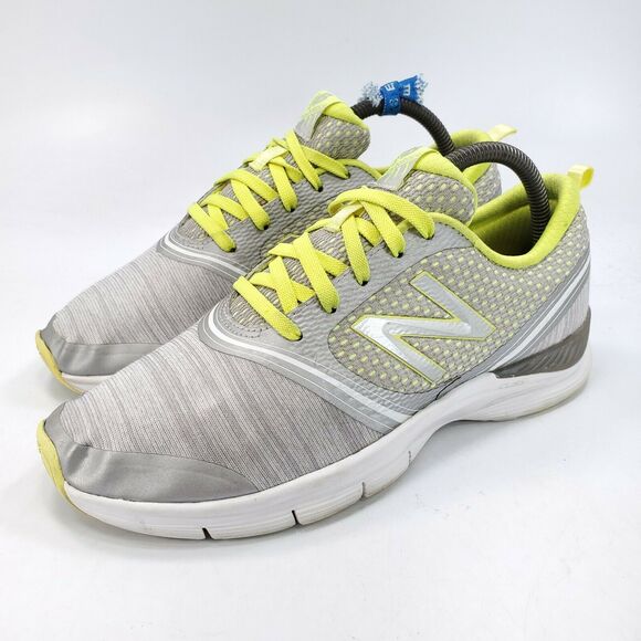 New Balance 711 Athletic Lace Up Trainer Shoe Womens Size 8.5 WX711GY Gray Mesh - Picture 1 of 9